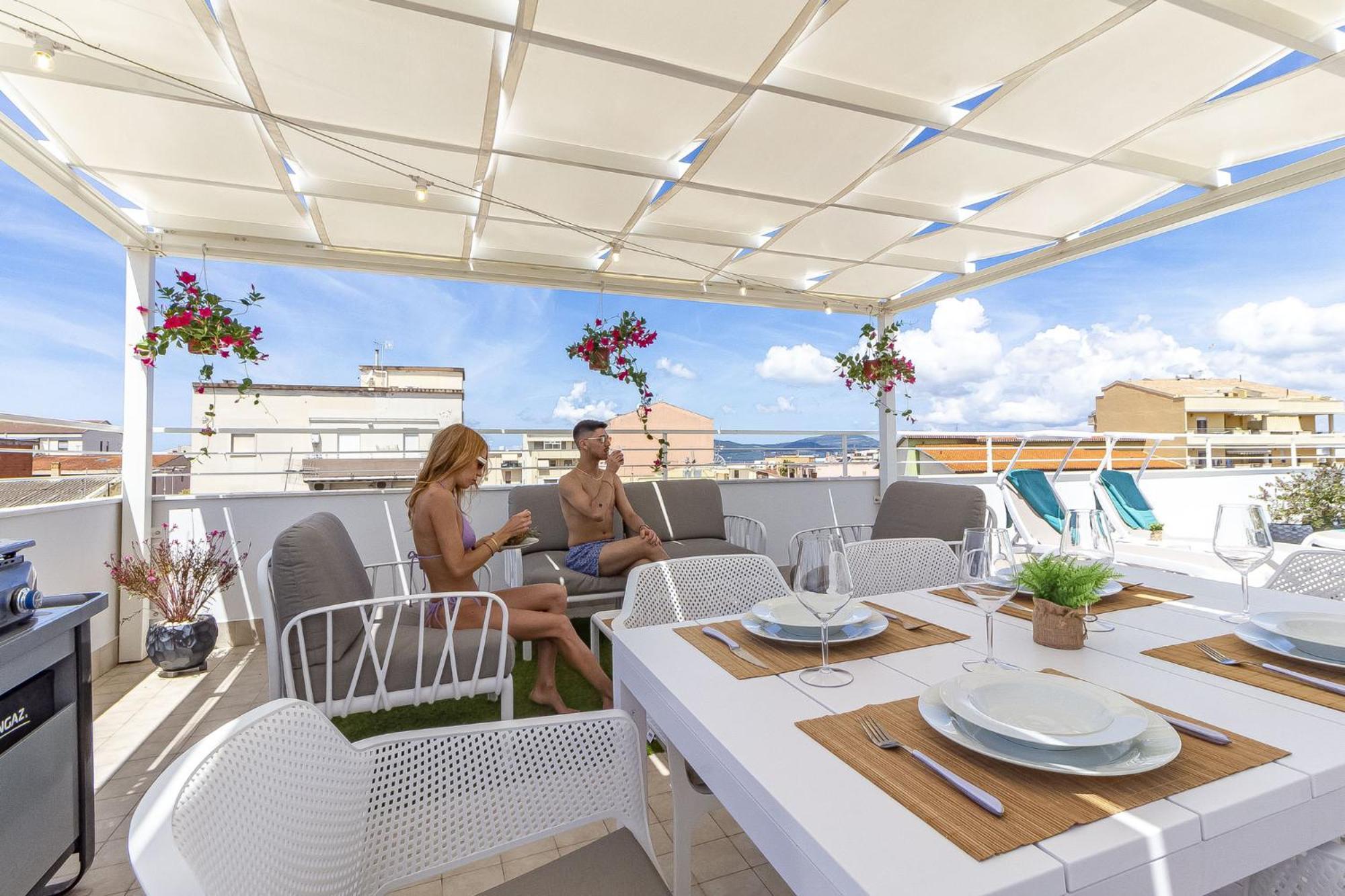 Skyfive Earth Apartment Альгеро Экстерьер фото
